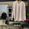 【Unisex】NEEDLES | ニードルズ　L/S U-Neck Tee 〔Raschel Lace〕 - LT.GREY - 画像 (2)