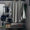 【Unisex】WALLA WALLA SPORT | ワラワラスポーツ　3/4 Baseball Tee - GREY - 画像 (2)