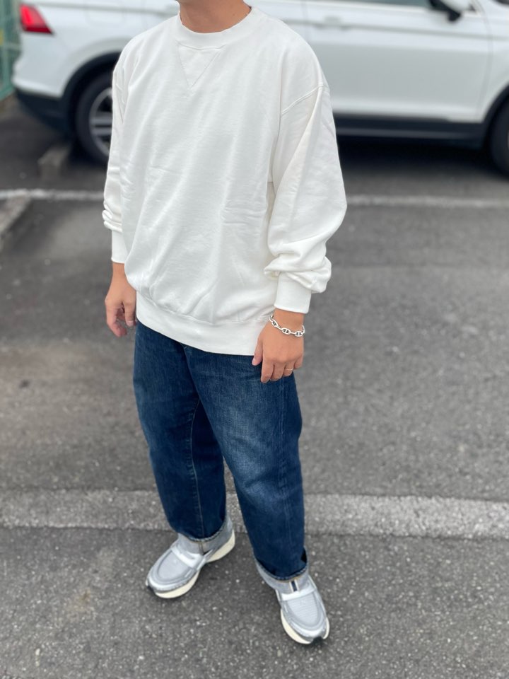 【Unisex】free rage | フリーレイジ "STANDARD" Crew Neck Sweat - WHITE - 画像 (7)