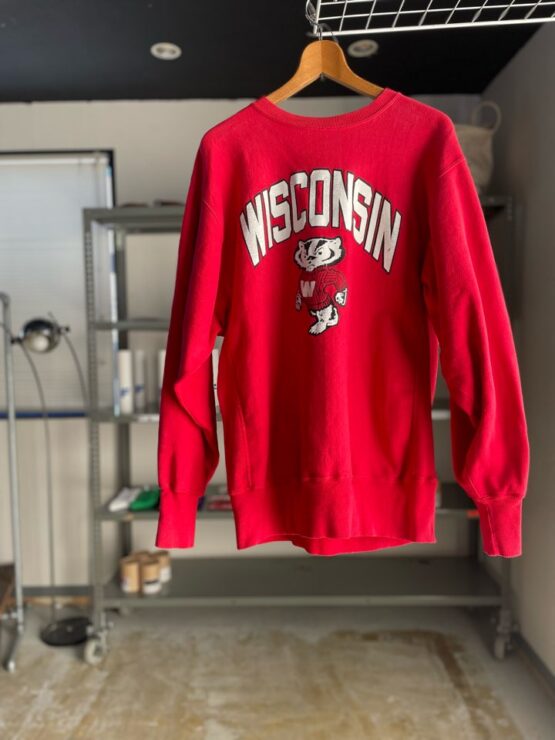 【USED】Champion | チャンピオン　Reverse Weave - WISCONSIN