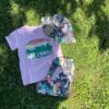 【Kid's】patagonia | パタゴニア　Baby Fitz Roy Flurries T-Shirt - PEACEFULL PINK [60382] - 画像 (6)