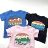 【Kid's】patagonia | パタゴニア　Baby Fitz Roy Flurries T-Shirt - INK BLACK [60382] - 画像 (7)