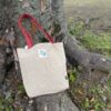 【Unisex】patagonia | パタゴニア　Recycled Market Tote - WATER PEOPLE BANNER : CLASSIC TAN [59250] - 画像 (3)