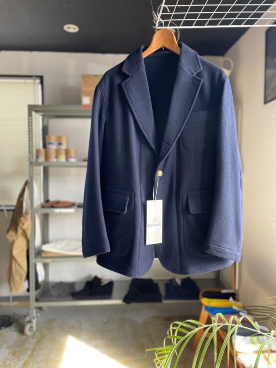 【Men's】D.C.WHITE | ディーシーホワイト　Sports Blazer - NAVY [D233152]