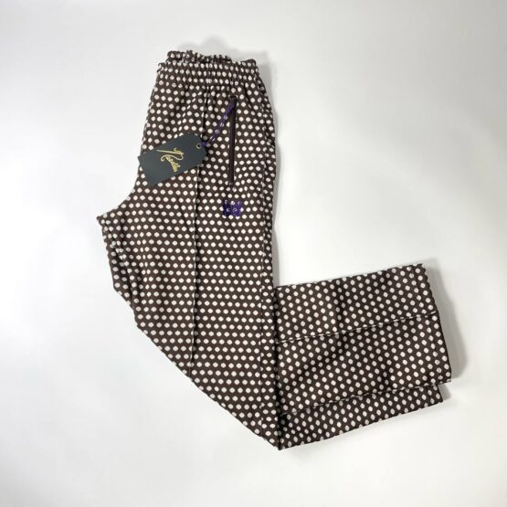【Men's】NEEDLES | ニードルズ　Track Pant [POLY JQ.] - POLKA DOT [MR283]