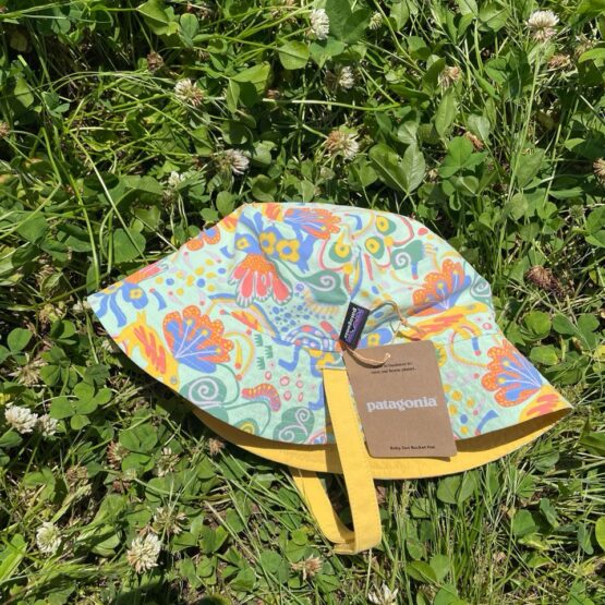 "30%OFF"【Kid's】patagonia | パタゴニア　Baby Sun Bucket Hat - MEADOW MOOSE : RINSED GREEN [66077]