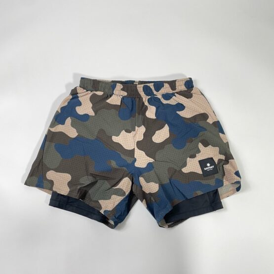 【Men's】SAYSKY | セイスカイ　Camo 2 in 1 Shorts - WOODLAND CAMO [IMRSH06]