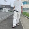 【Unisex】armi | アーミィ　『残布』Zan;p T Oversize - WHITE - 画像 (7)