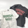 【Unisex】SCREEN STARS | スクリーンスターズ　Washed & Dyed Tee "MIDNIGHT RADIO"- WHITE - 画像 (11)
