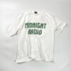 【Unisex】SCREEN STARS | スクリーンスターズ　Washed & Dyed Tee "MIDNIGHT RADIO"- WHITE - 画像 (2)