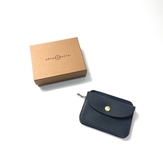 【Unisex】ARTS & CRAFTS | アーツアンドクラフツ　《ELBAMATT ACC》 Twin Purse - BLACK