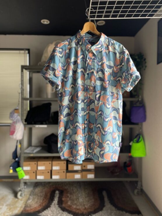 "20%OFF"【Men's】patagonia | パタゴニア　Men's Go To Shirt - SWALLOWTAIL GEO : STILL BLUE [52691]