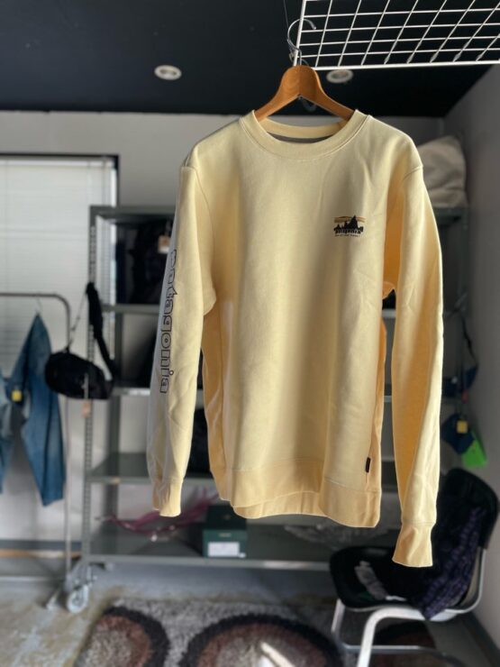 【Unisex】patagonia | パタゴニア　’73 Skyline Uprisal Crew Sweatshirt - BUTTERCUP YELLOW