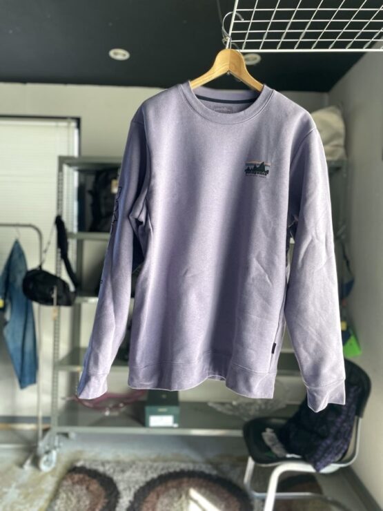 【Unisex】patagonia | パタゴニア　’73 Skyline Uprisal Crew Sweatshirt - CONCRETE PURPLE
