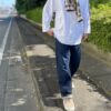 【Unisex】WALLA WALLA SPORT | ワラワラスポーツ　3/4 Baseball Tee - WHITE - 画像 (4)
