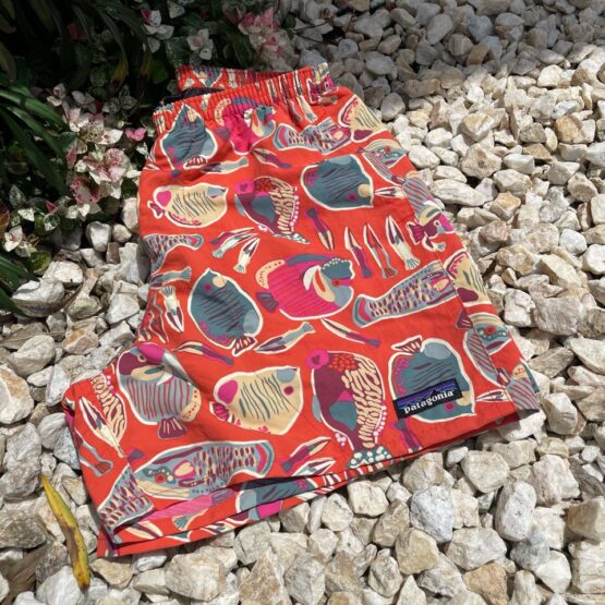 【Men's】patagonia | パタゴニア　Baggies Shorts 〔5inc〕- WRASSE : POLINATOR ORANGE [57022]