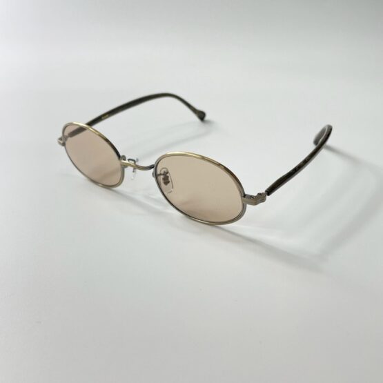 kearny eyewear | カーニーアイウェア　Gravel03 - MARBLE STONE × ANTIQUE GOLD [Coarse tea Lens]
