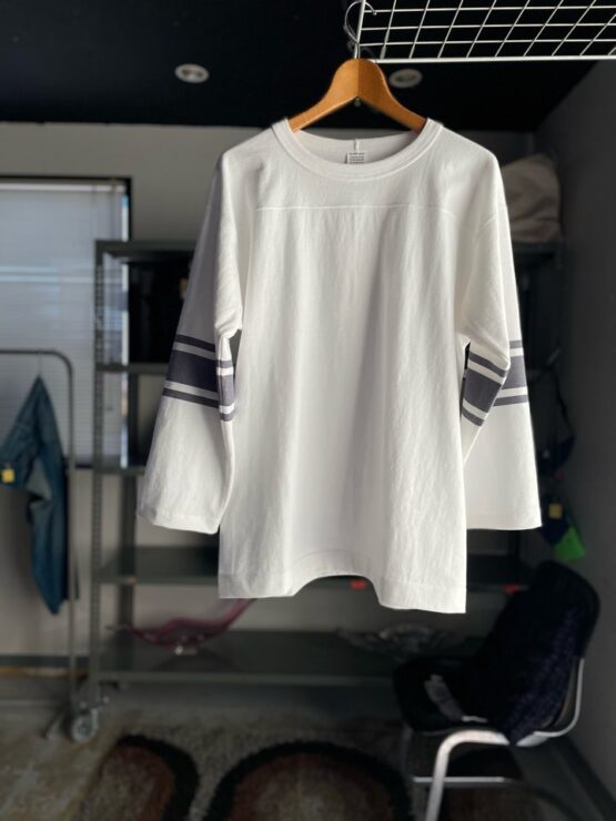 【Men's】*A VONTADE | アボンタージ　7.5oz FootBall T-Shirt - WHITE