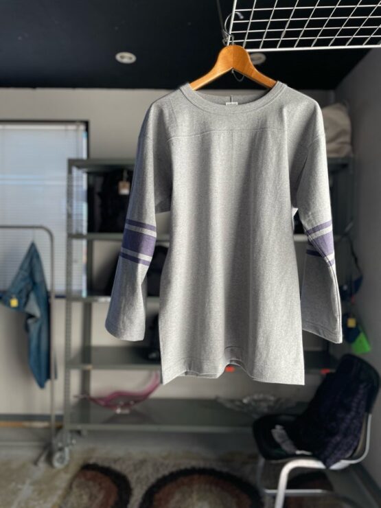 【Men's】*A VONTADE | アボンタージ　7.5oz FootBall T-Shirt - GREY TOP