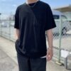 【Men's】melple | メイプル　3.6Pile Tee - BLACK - 画像 (3)