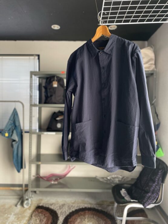 【Men's】*A VONTADE | アボンタージ　Gardener Apron Shirts L/S - DK.NAVY