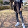 【Ladies】FLAVOR TEE | フレーバーティー　Print Big Tee〔CALIFORNIA〕- BLACK TEA [23103B05BKT] - 画像 (2)
