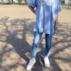 【Ladies】FLAVOR TEE | フレーバーティー　Print Big Tee〔CALIFORNIA〕- BUTTERFLY PEA [23103B05BTP] - 画像 (2)