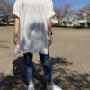 【Ladies】FLAVOR TEE | フレーバーティー　Print Big Tee〔CALIFORNIA〕- WHITE JASMINE [23103B05WJM] - 画像 (2)