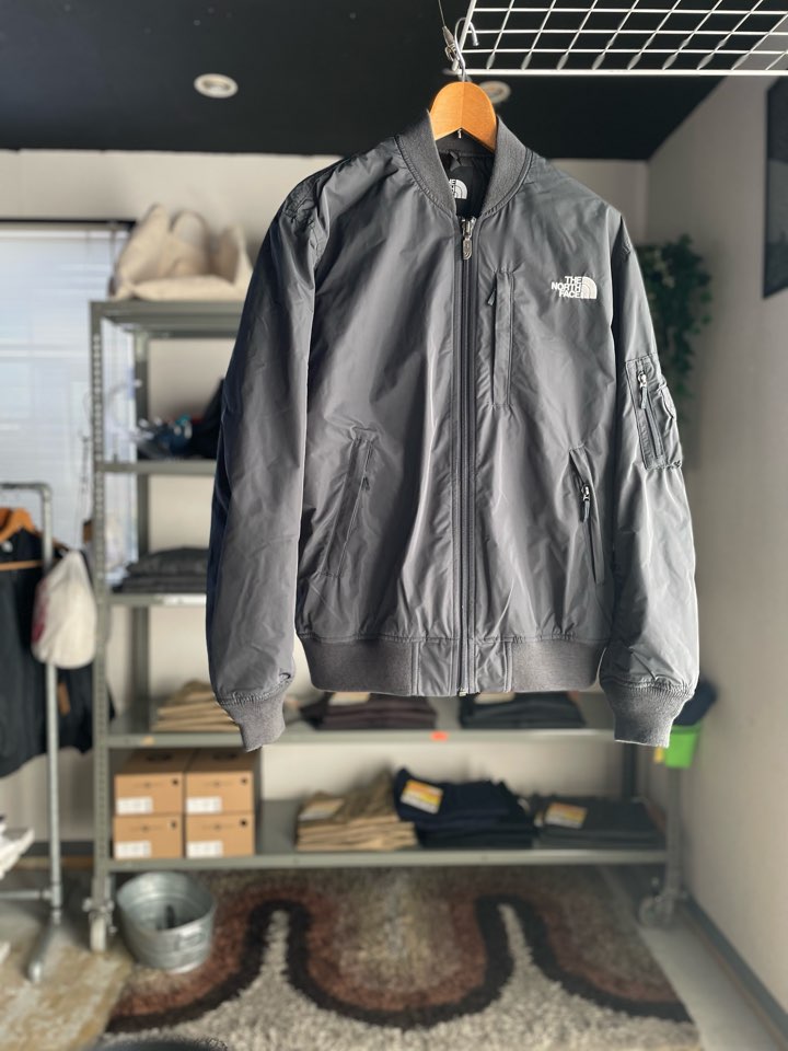 【Men's】THE NORTH FACE | ザ・ノースフェイス Insulation Bomber Jacket - AG アスファルトグレー