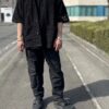 【Unisex】NEEDLES | ニードルズ　Cabana Shirt [C/Pe/R Lace Cloth / FLOWER] - BLACK [MR252] - 画像 (3)