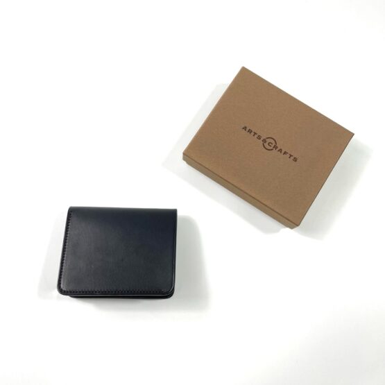 【Unisex】ARTS & CRAFTS | アーツアンドクラフツ　《ELBAMATT ACC》Billfold Wallet - BLACK
