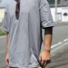 【Men's】FRANK & MORRIS | フランクアンドモリス　F&M Tsubame Box Tee 03 - MGR [FM-010-03 MGR] - 画像 (2)