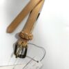 【Unisex】ANGLO | アングロ　Narrow Leather Belt - CREAM - 画像 (3)