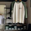 【Ladies】free rage | フリーレイジ　Baseball Tee  "Breakfast Club" - WHITE × GREEN - 画像 (6)