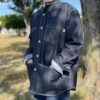 【Men's】free rage | フリーレイジ　"10oz DENIM" PLAY WORK No Collar Jacket - INDIGO - 画像 (2)