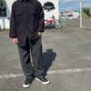 【Men's】BIG MIKE | ビッグマイク　Heavy Flannel Shirts - BLACK - 画像 (3)