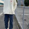 【Men's】BIG MIKE | ビッグマイク　10oz Sunglasses 3 Pocket Long Sleeve Tee - V.WHITE - 画像 (3)