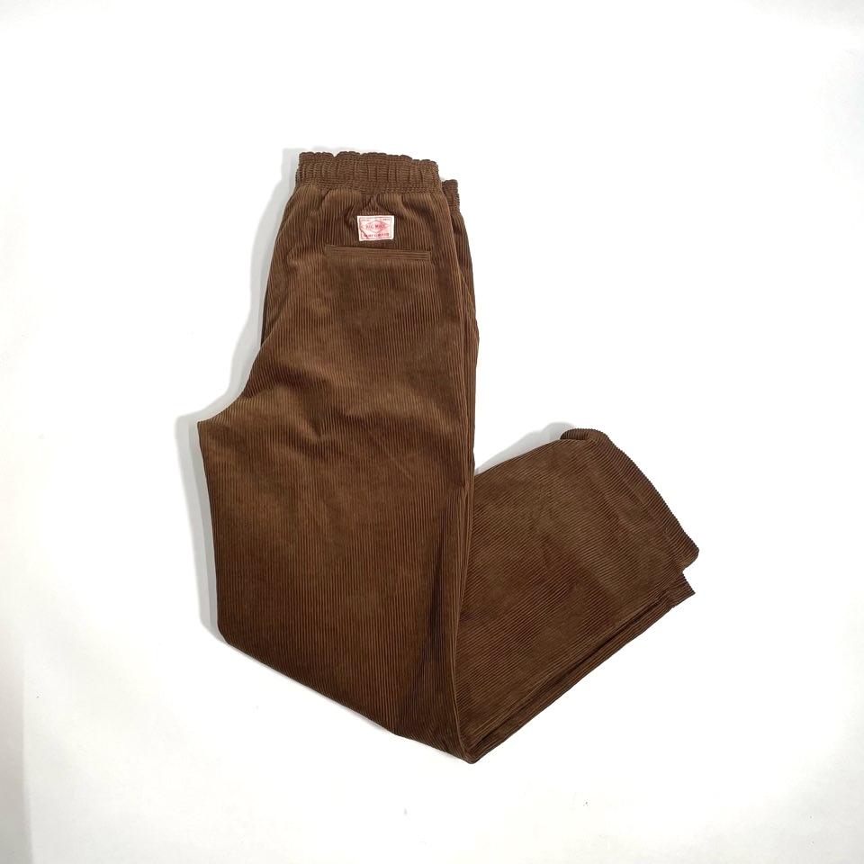 【Men's】BIG MIKE | ビッグマイク Corduroy Easy Pants - BROWN