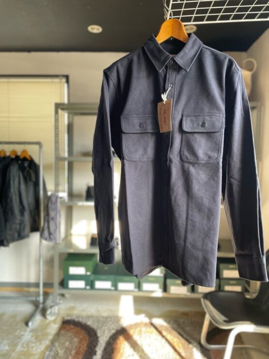 【Men's】BIG MIKE | ビッグマイク　Heavy Flannel Shirts - BLACK