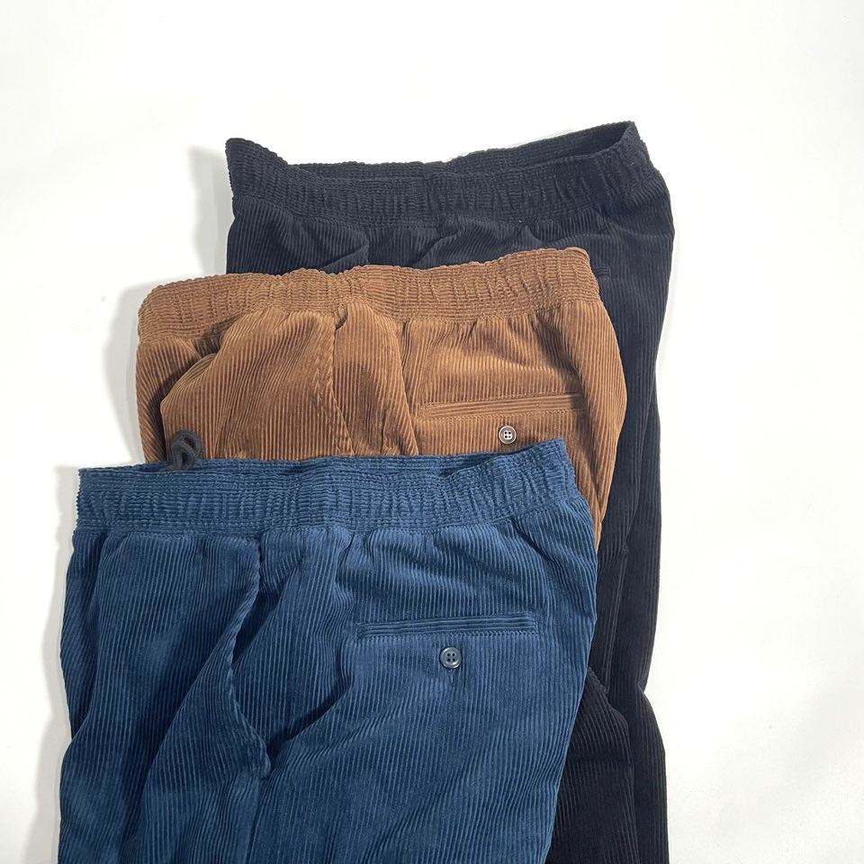 【Men's】BIG MIKE | ビッグマイク Corduroy Easy Pants - BLACK - 画像 (13)