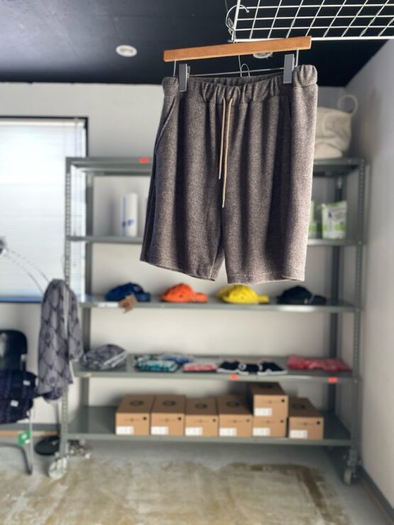 【Men's】melple | メイプル　3.6Pile Shorts - BROWN