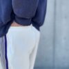 【Unisex】NEEDLES | ニードルズ　Track Pant [POLY SMOOTH] - ICE WHITE [MR286] - 画像 (7)