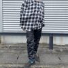 【Men's】AiE | エーアイイー　Painter Shirt [Ombre Rayon Twill] - BLACK - 画像 (6)
