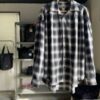 【Men's】AiE | エーアイイー　Painter Shirt [Ombre Rayon Twill] - BLACK - 画像 (11)