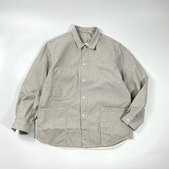 【Men's】*A VONTADE | アボンタージ　Gardener Shirts Jacket - NATURAL PIN [VTD-0372-SJ]