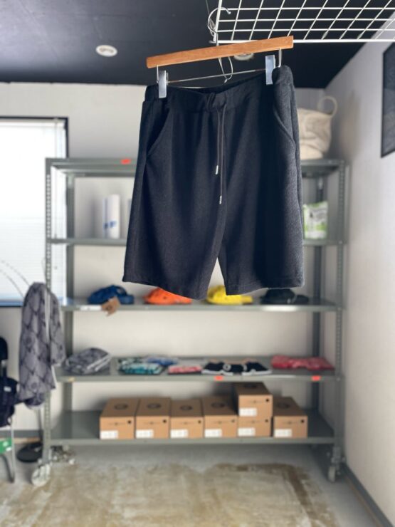 【Men's】melple | メイプル　3.6Pile Shorts - BLACK