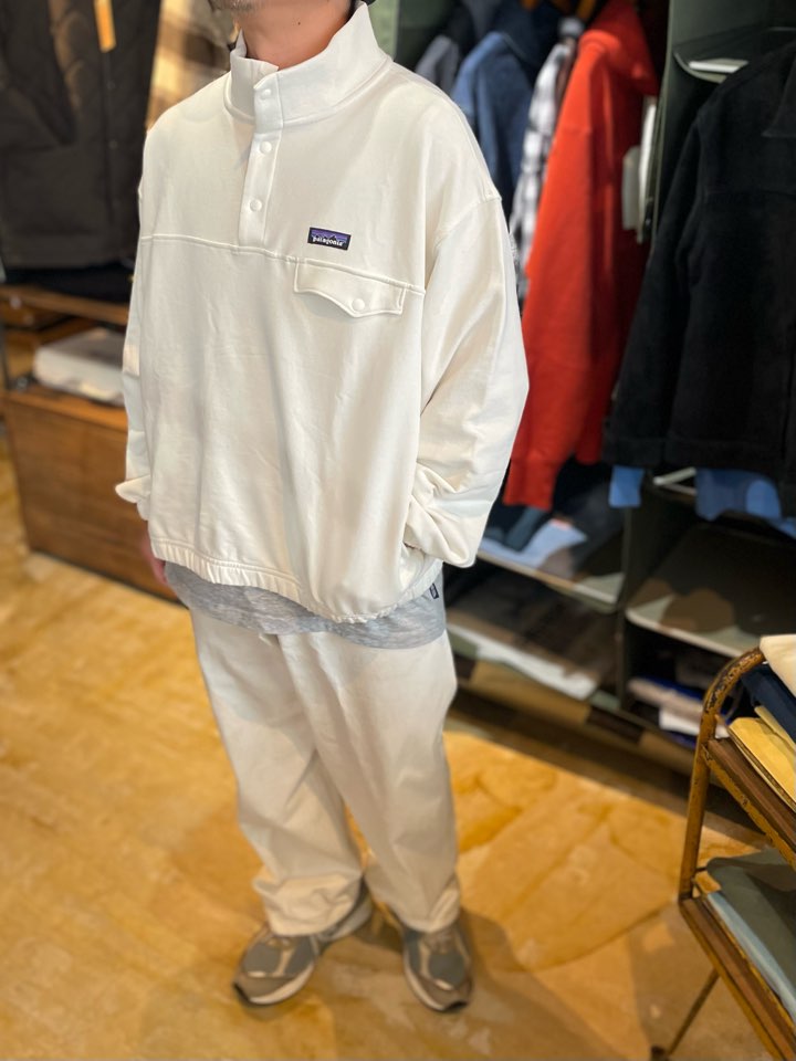 【Men's】patagonia | パタゴニア Women's Daily Snap-T Pull Over - WOOL WHITE - 画像 (6)