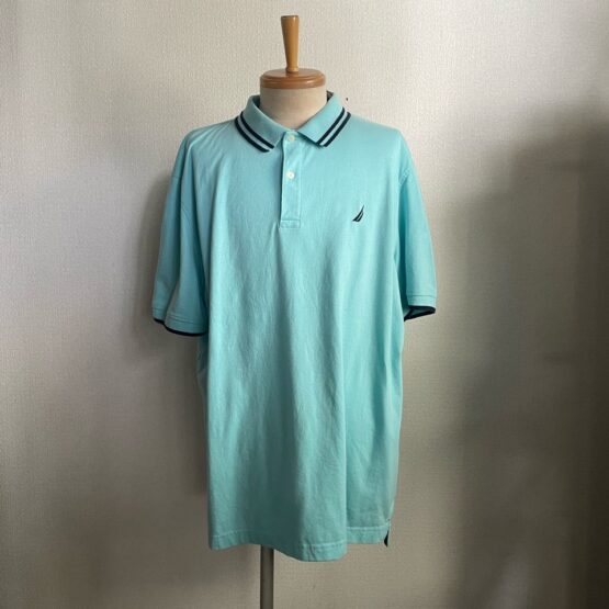 【USED】nautica　Polo Shirt - SAX