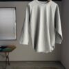 【Unisex】WALLA WALLA SPORT | ワラワラスポーツ　3/4 Baseball Tee - ALMINUM - 画像 (2)