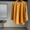 【Unisex】WALLA WALLA SPORT | ワラワラスポーツ　3/4 Baseball Tee - MUSTARD - 画像 (2)